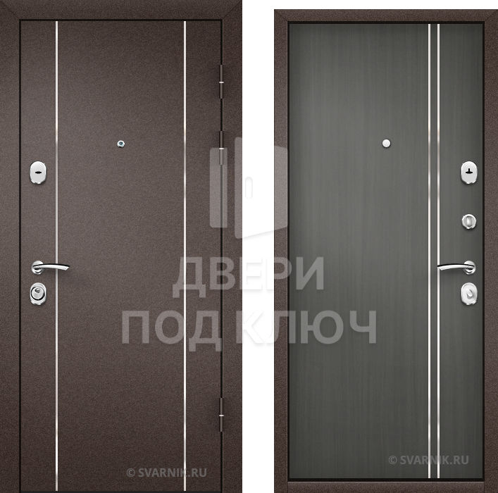 Внутренняя входная дверь в дом ДПК-1621