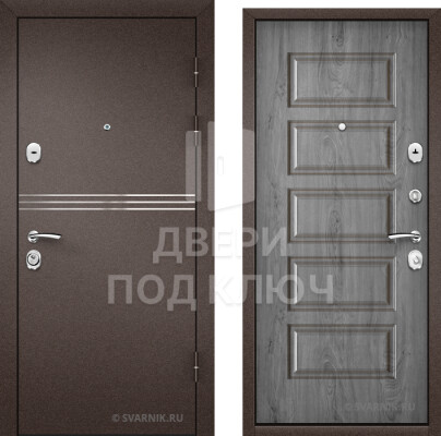 Входная уличная металлическая дверь под ключ ДПК-5305